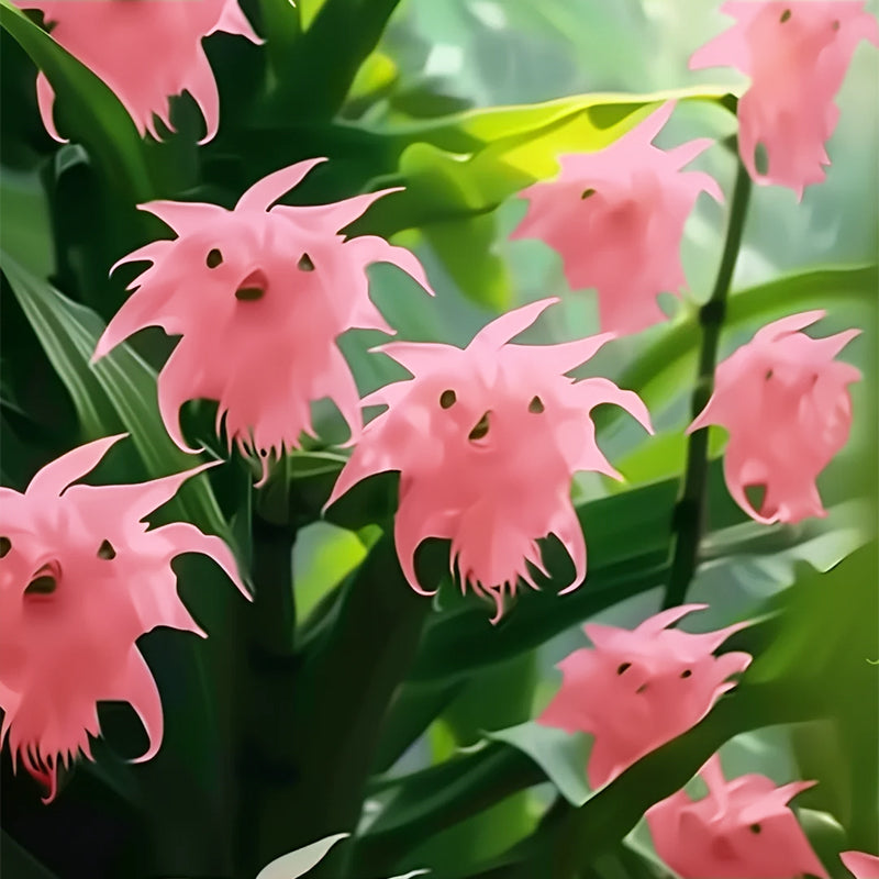 🦊Multicolor Cat Face Orchid Seeds