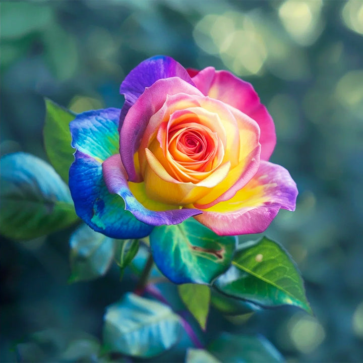 Colorful Roses - Flowers of Good Luck