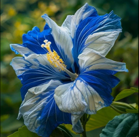 Rare Blue & White Hibiscus Seeds
