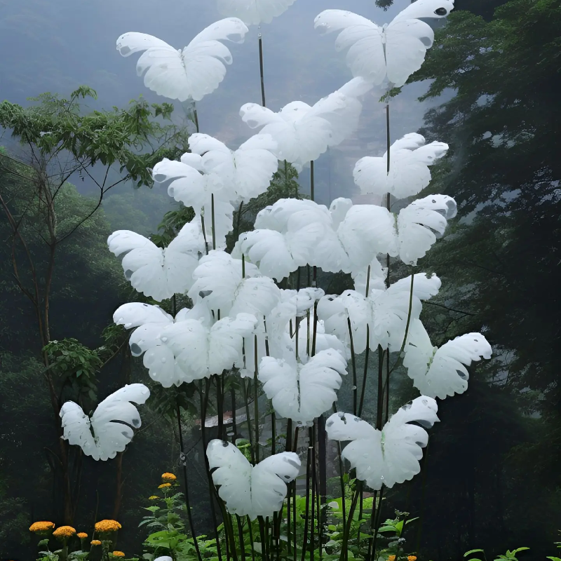 White Butterfly Flower Seeds