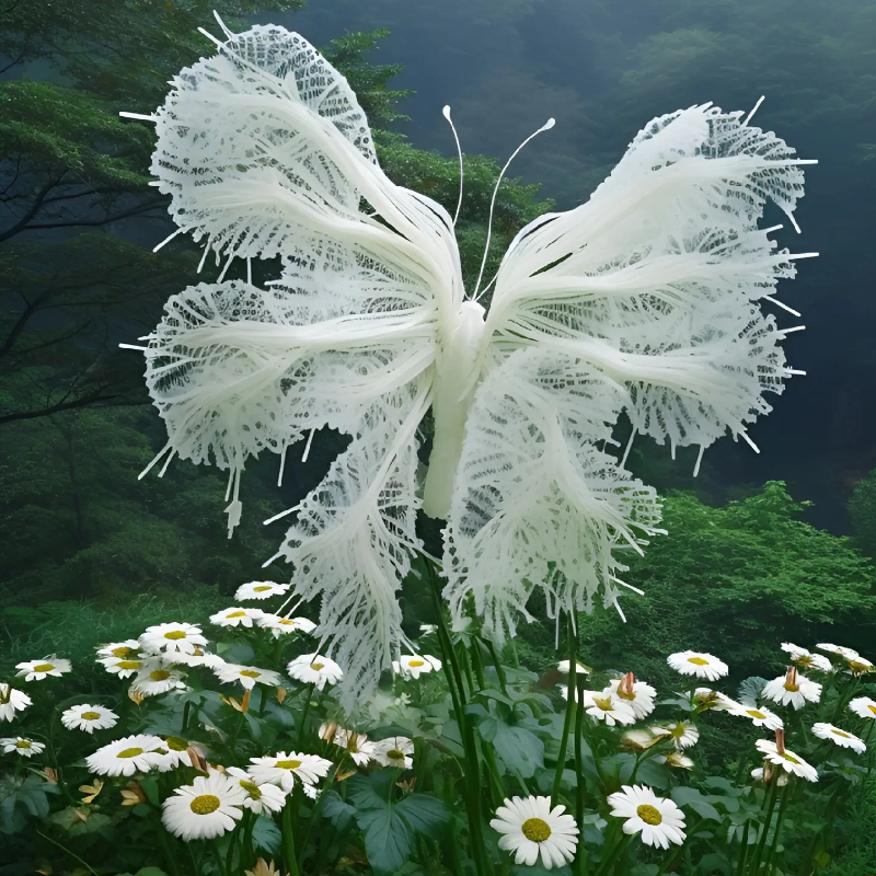 White Butterfly Flower Seeds