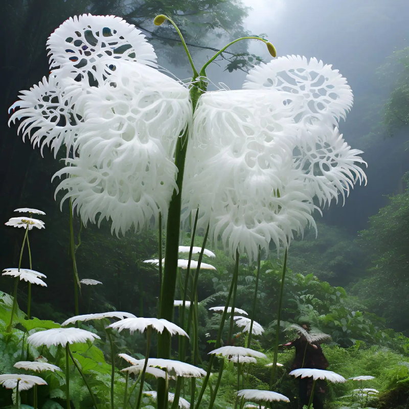 White Butterfly Flower Seeds