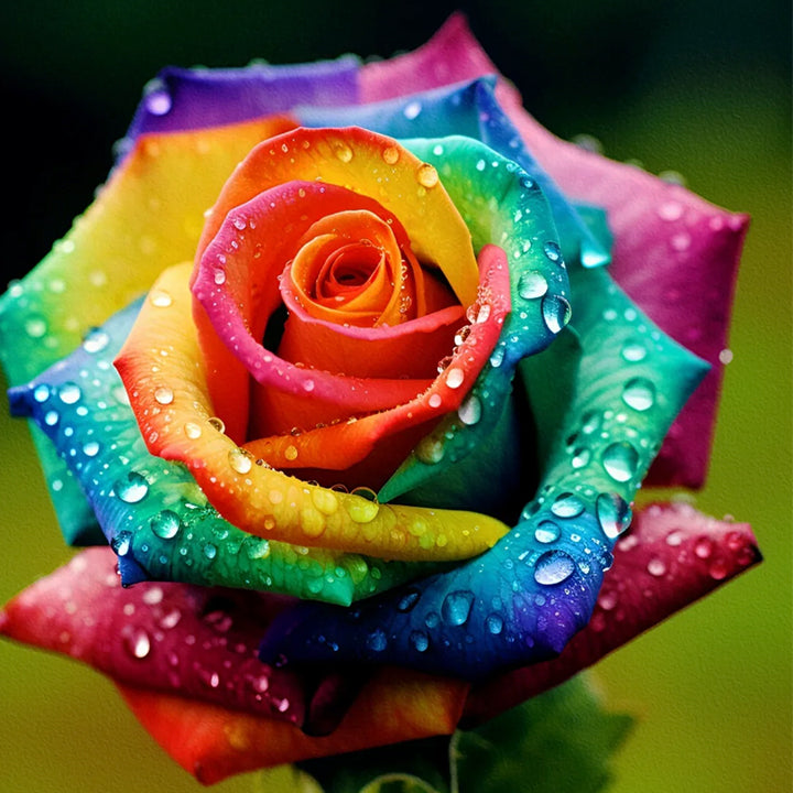 Colorful Roses - Flowers of Good Luck