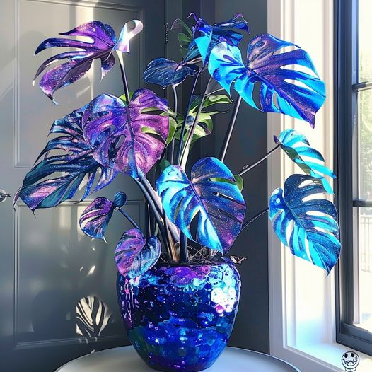 🌿 Cosmic Monstera