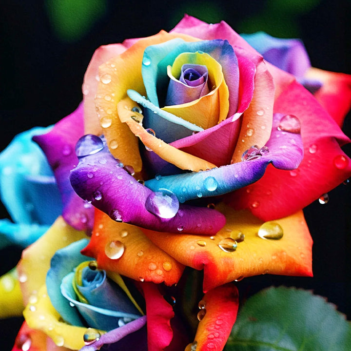 Colorful Roses - Flowers of Good Luck