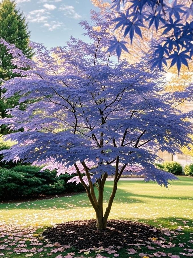 10Pcs Purple Japanese Maple Seeds – Grow a Unique, Elegant Tree with Stunning Deep Purple Foliage