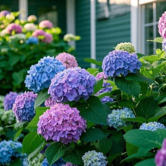 200 Pcs Mixed Color Hydrangea Seeds | Gorgeous & Elegant Blooms for Your Garden & Floral Projects