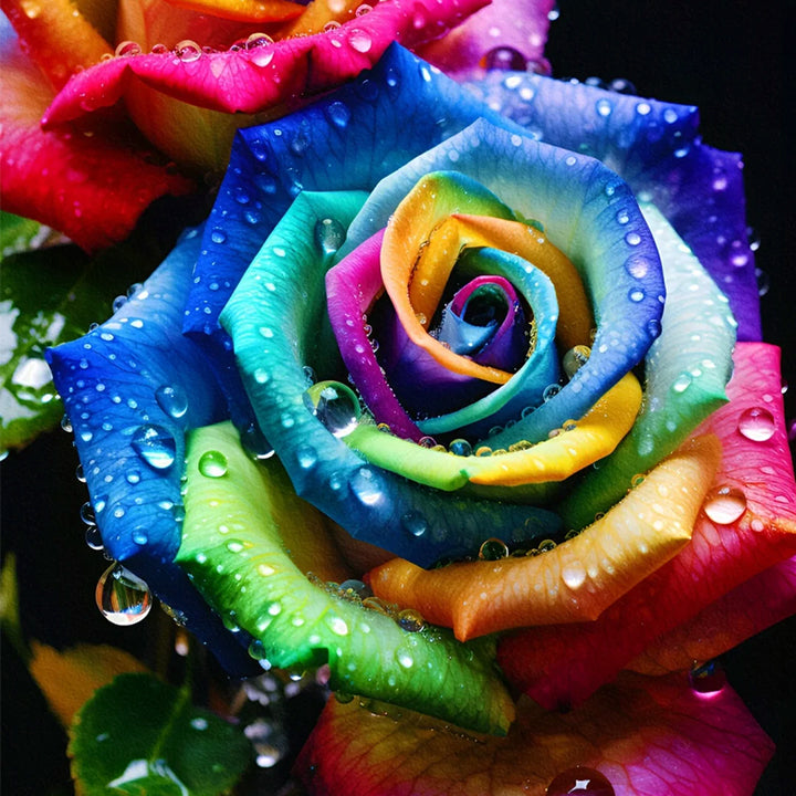 Colorful Roses - Flowers of Good Luck