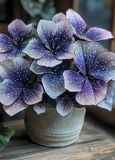 Plum Silver Star Begonia