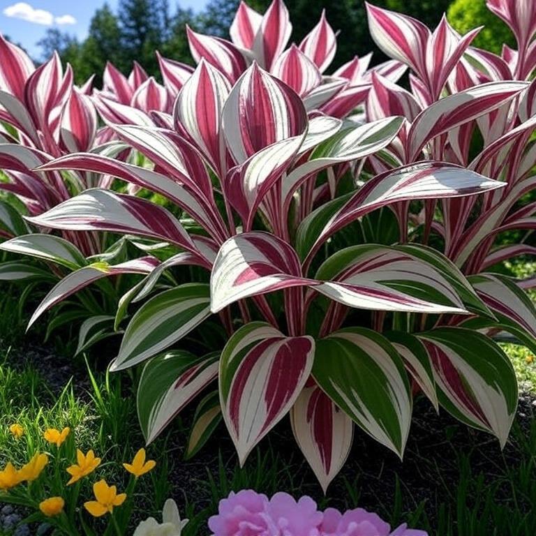 800 PCS Mixed Color Hosta Seeds, Easy to Grow Perennial, Shade-Tolerant, Low Maintenance, Ideal for Borders & Shady Gardens