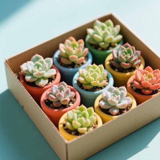 300pcs Mixed Succulent Seeds – Colorful, Low Maintenance Varieties for DIY Pots, Gardens, and Indoor Planters