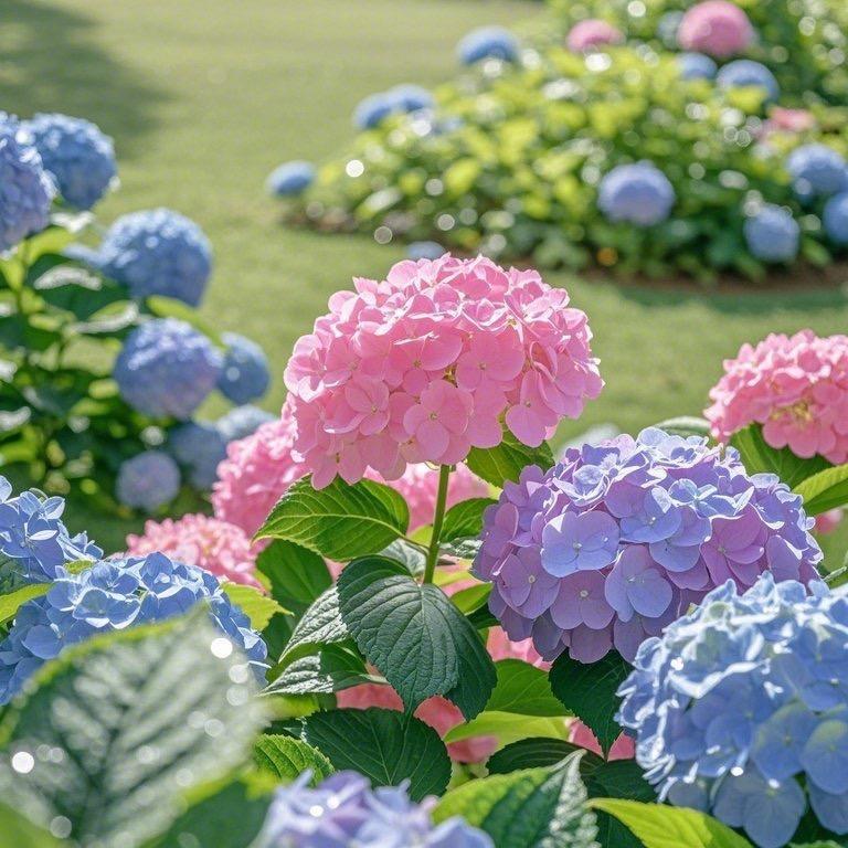 200 PCS Mixed Color Hydrangea Seeds, Easy to Grow, Ideal for Family Gardens, Small Spaces & DIY Floral Arrangements